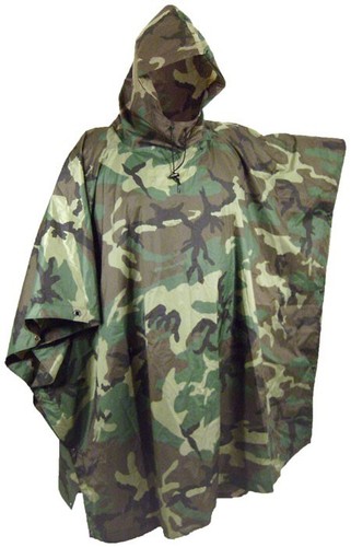 Poncho antipioggia militare - antipioggia,