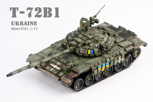 88modello ucraino t72b1 - 1/72,