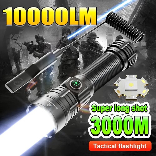 Torcia led militare 10000000lm - militare,