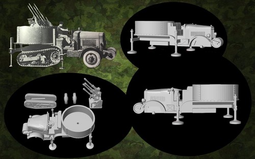 Kit maqueta para montar - , y