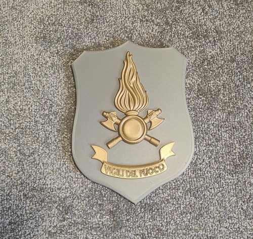Distintivo vigili del - del, fuoco